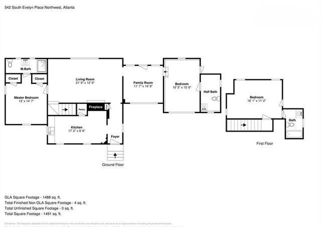 542 S Evelyn NW Place, Atlanta, GA 30318