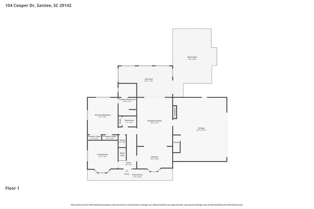 104 Cooper Drive, Santee, SC 29142
