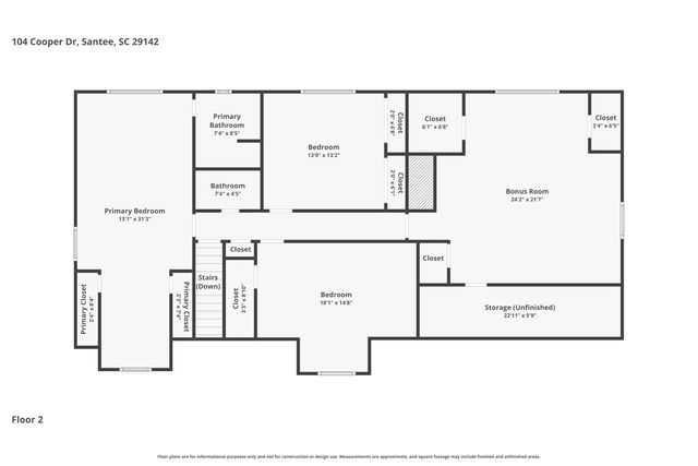 104 Cooper Drive, Santee, SC 29142