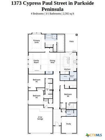 1373 Cypress Paul Street, Georgetown, TX 78628