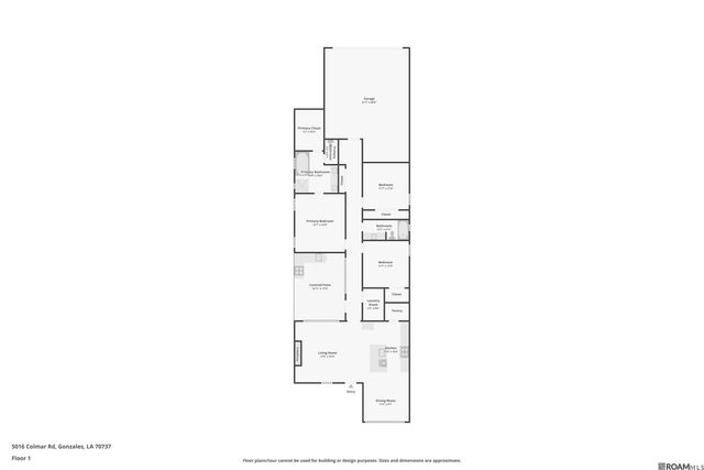 5016 Colmar Road, Gonzales, LA 70737