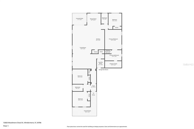 12826 WOODMERE CLOSE DR, Windermere, FL 34786