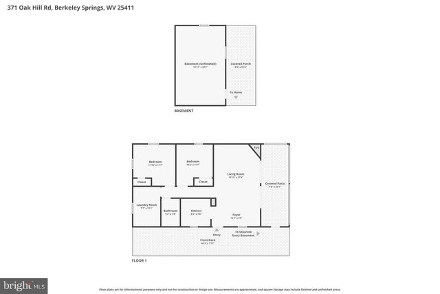 371 OAK HILL RD, Berkeley Springs, WV 25411