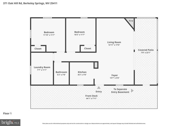 371 OAK HILL RD, Berkeley Springs, WV 25411