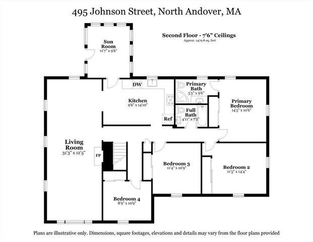 495 Johnson Street, North Andover, MA 01845