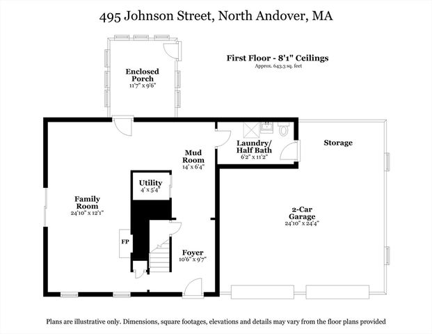 495 Johnson Street, North Andover, MA 01845