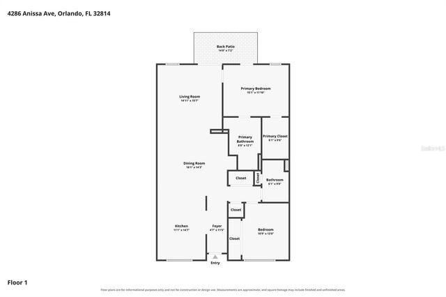 4286 ANISSA AVENUE 10-202, Orlando, FL 32814
