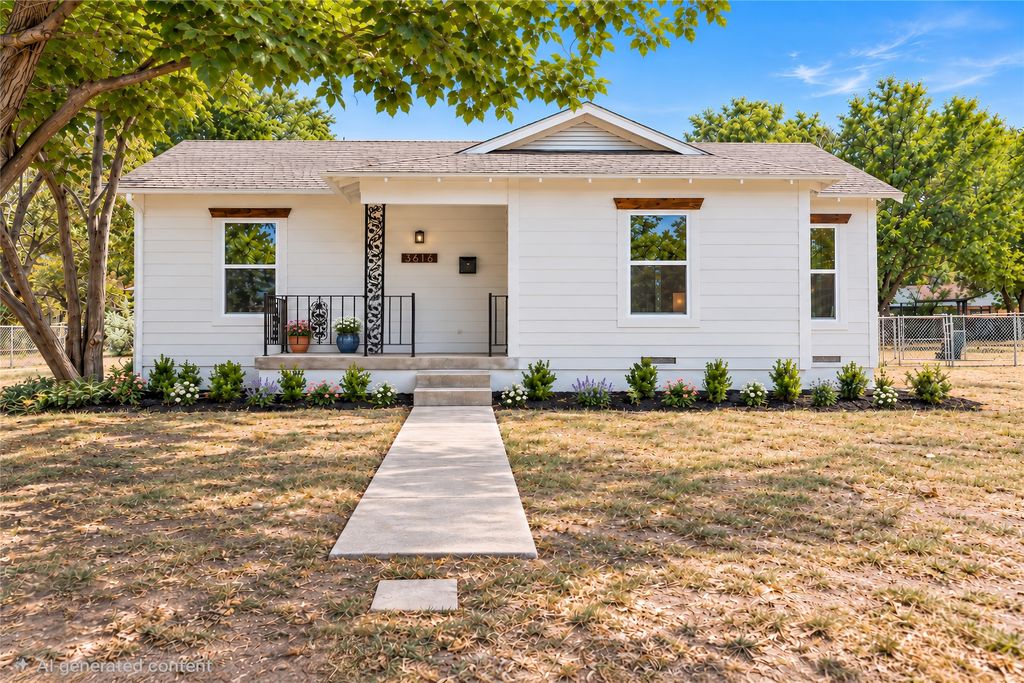 3616 Bonnie Drive, Fort Worth, TX 76116 — exterior