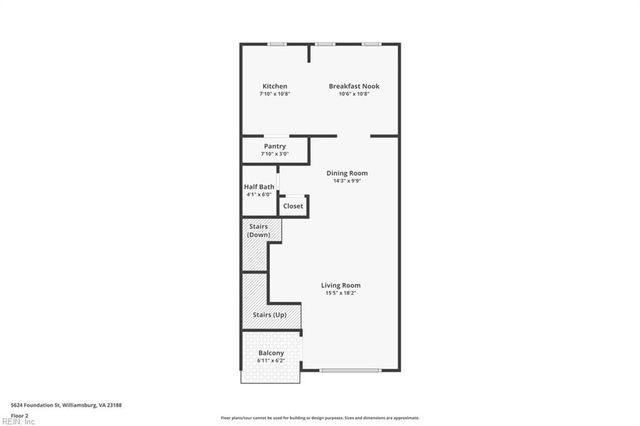 5624 Foundation ST, Williamsburg, VA 23188