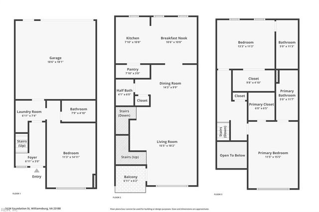 5624 Foundation ST, Williamsburg, VA 23188
