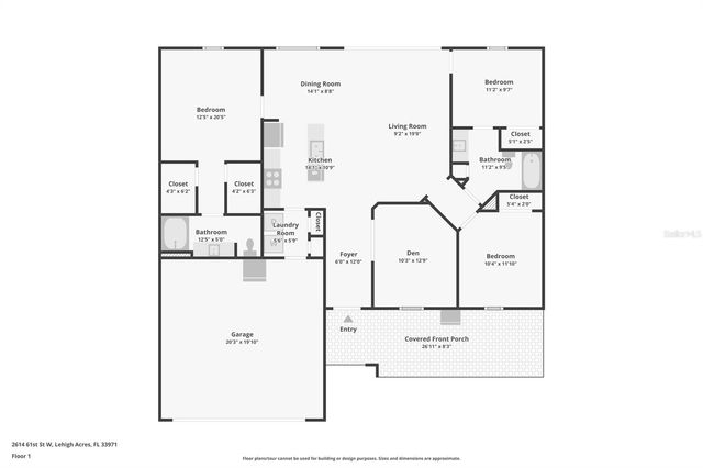 2614 61ST STREET W, Lehigh Acres, FL 33971