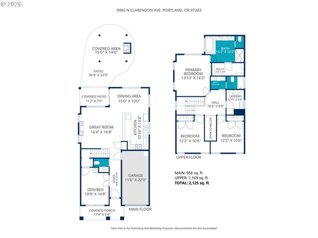 8965 N CLARENDON Ave, Portland, OR 97203