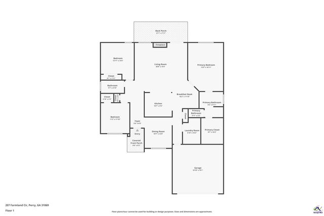 207 Farmland Circle, Perry, GA 31069