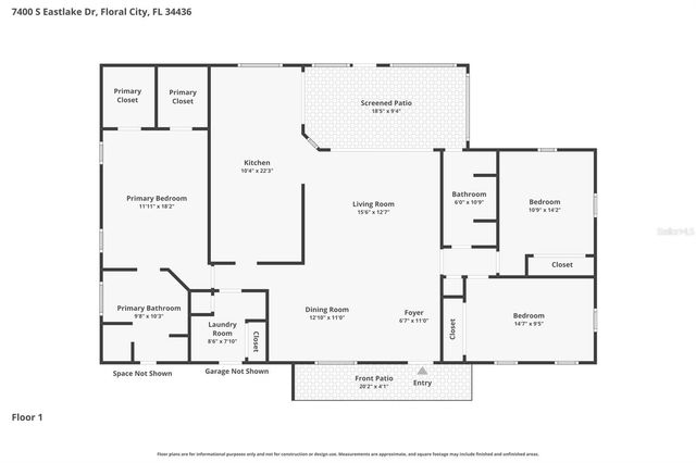 7400 S EASTLAKE DRIVE, Floral City, FL 34436