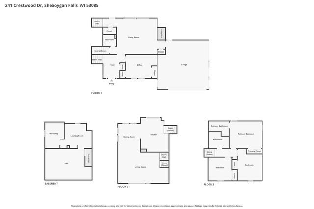 241 Crestwood DRIVE, Sheboygan Falls, WI 53085