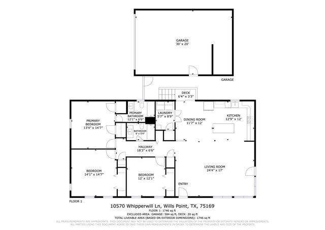 10570 Whipporwill Lane, Wills Point, TX 75169
