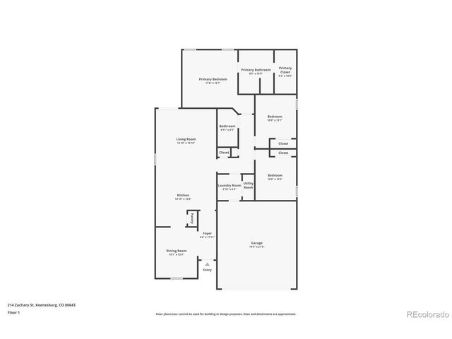 214 Zachary St, Keenesburg, CO 80643
