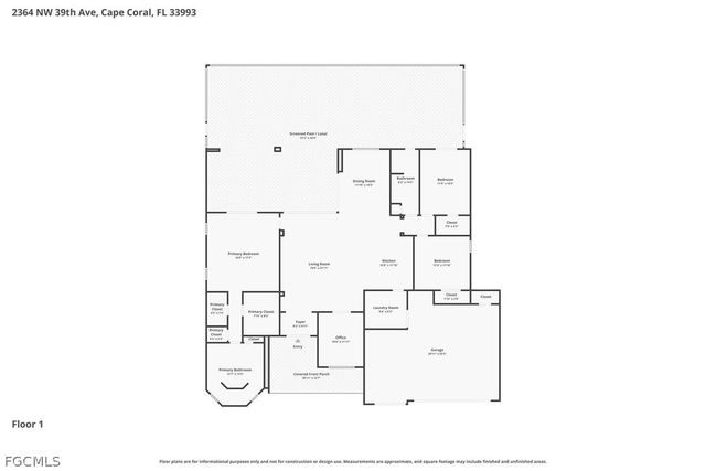 2364 NW 39th AVE, Cape Coral, FL 33993