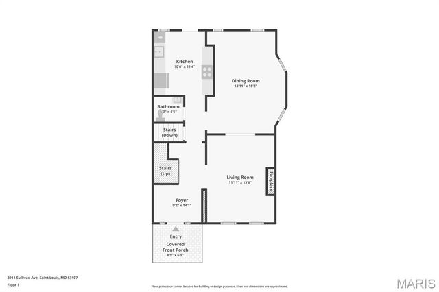 3911 Sullivan Avenue, St Louis, MO 63107
