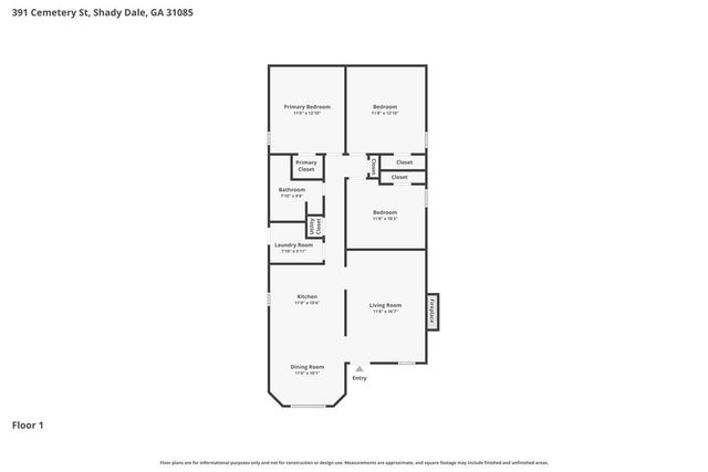 391 Cemetery Street, Shady Dale, GA 31085
