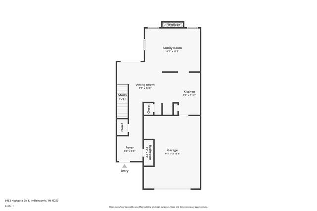 5952 Highgate Circle E, Indianapolis, IN 46250