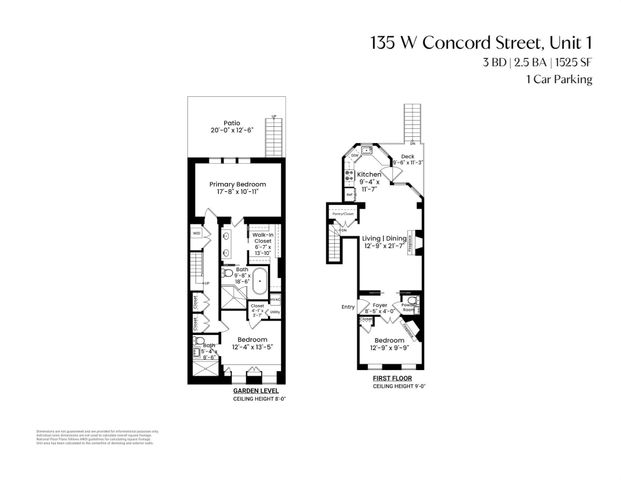 135 W Concord St 1, Boston, MA 02118