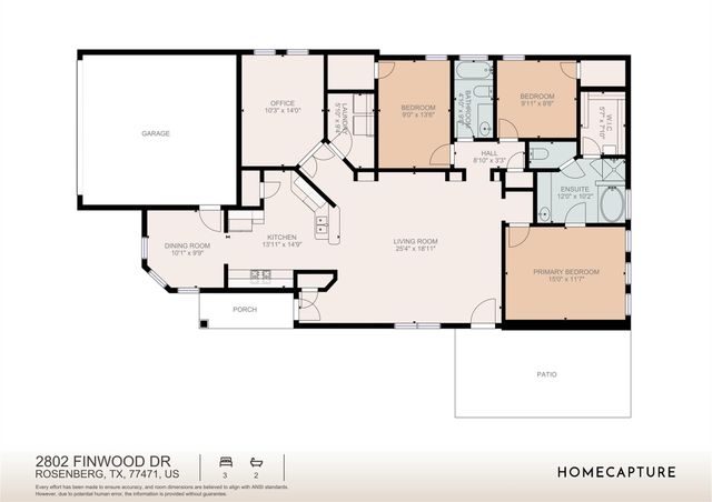 2802 Finwood Drive, Rosenberg, TX 77471