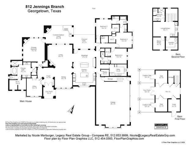 812 Jennings Branch RD, Georgetown, TX 78633