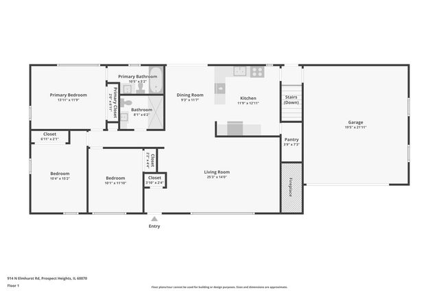 914 N Elmhurst Road, Prospect Heights, IL 60070