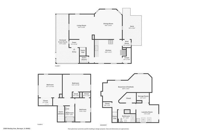 3308 Wesley Avenue, Berwyn, IL 60402