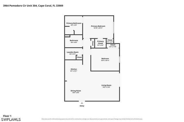 3964 Pomodoro CIR 304, Cape Coral, FL 33909