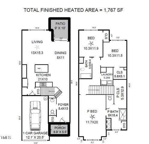 1119 Latitude Drive, Durham, NC 27713