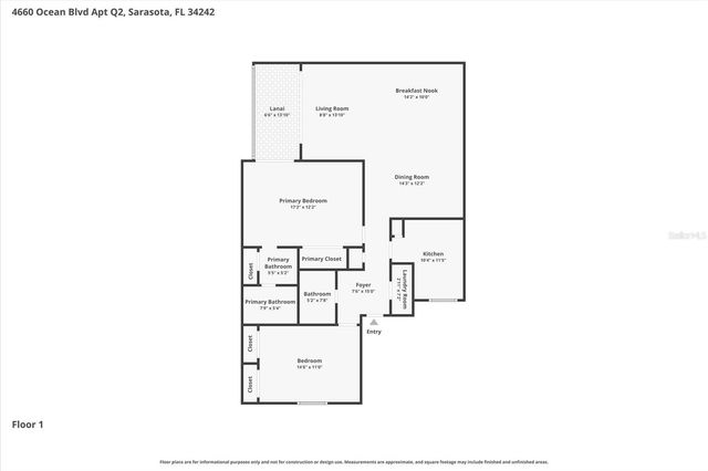 4660 OCEAN BOULEVARD Q2, Sarasota, FL 34242