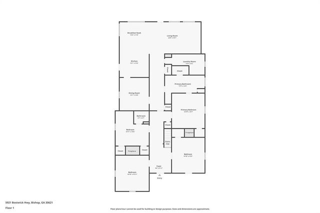 5921 Bostwick Highway, Bishop, GA 30621