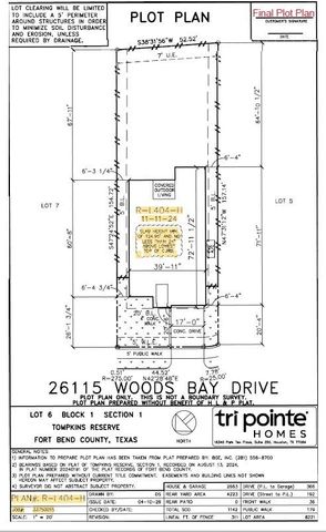 26115 Woods Bay Drive, Katy, TX 77494