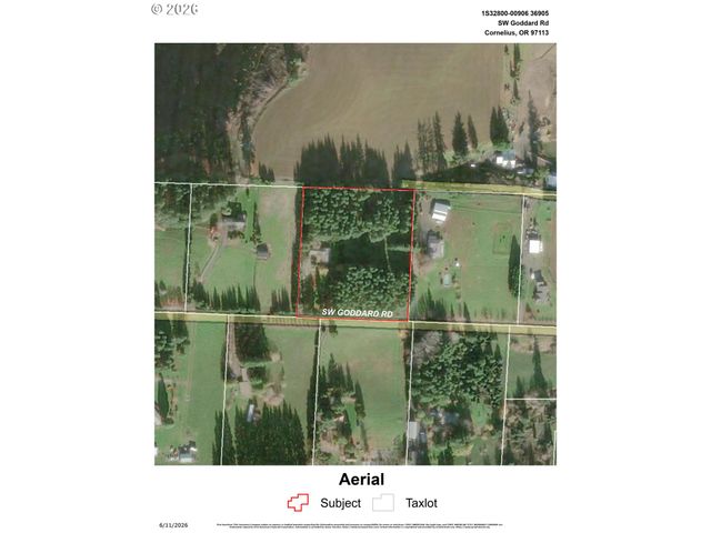 36905 Sw GODDARD Rd, Cornelius, OR 97113