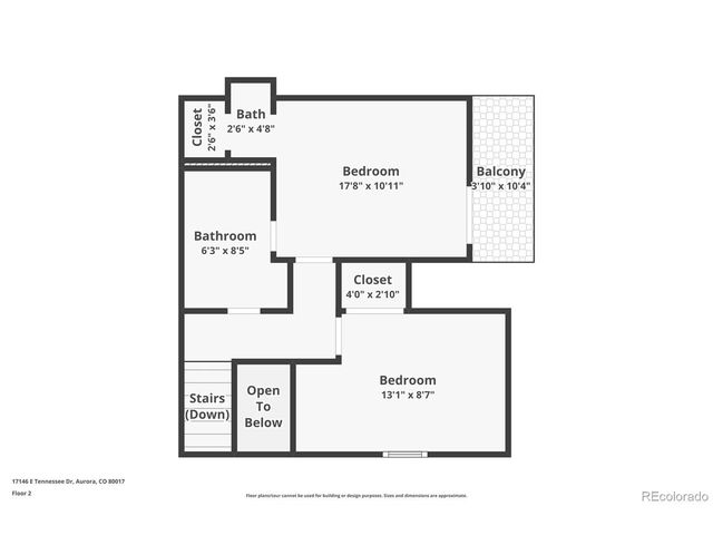 17146 E Tennessee Dr, Aurora, CO 80017