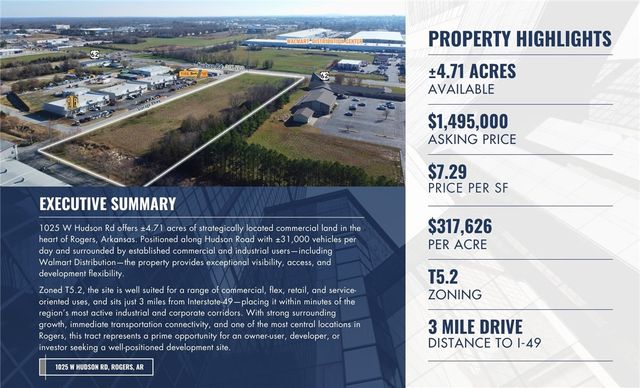 1025 W Hudson Road, Rogers, AR 72756
