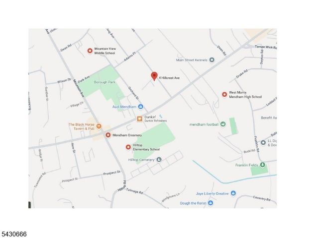 4 Hillcrest Ave, Mendham Boro, NJ 07945