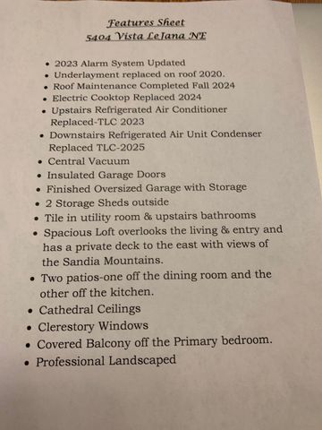 5404 Vista Lejana NE, Albuquerque, NM 87111