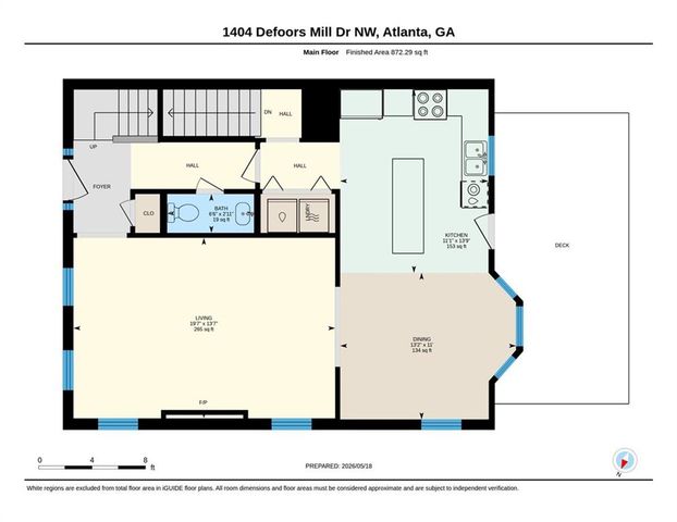 1404 Defoors Mill Drive NW, Atlanta, GA 30318