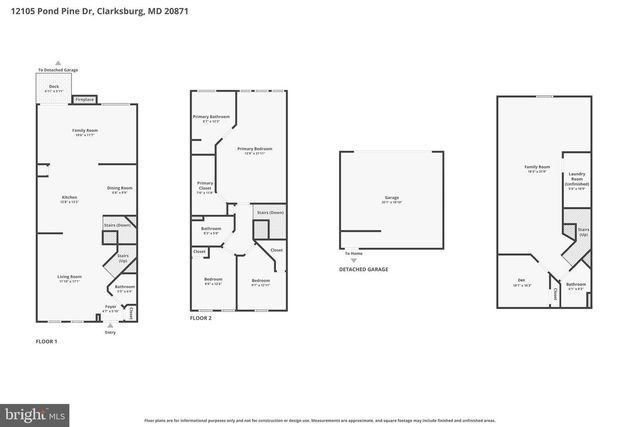 12105 POND PINE DR, Clarksburg, MD 20871