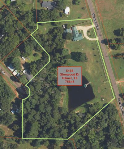 5466 GLENWOOD DRIVE, Gilmer, TX 75645