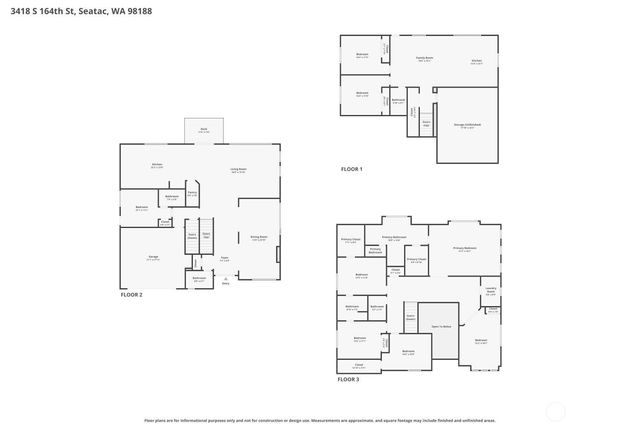 3418 S 164th Street, Seatac, WA 98188