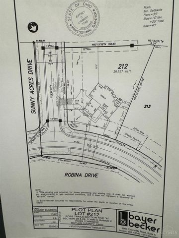 3500 Sunny Acres Drive, Ross Twp, OH 45013