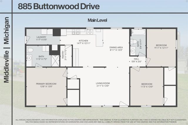 885 Buttonwood Drive, Middleville, MI 49333