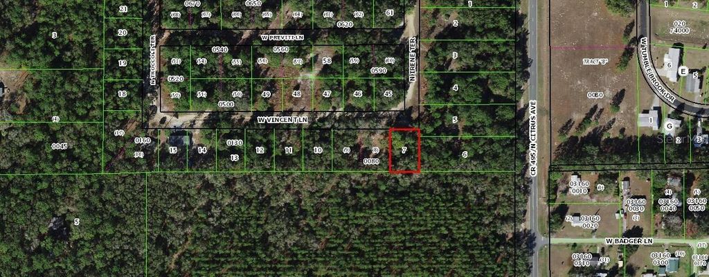8100 W VINCENT LANE, Crystal River, FL 34428