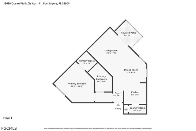 15630 Ocean Walk CIR 111, Fort Myers, FL 33908