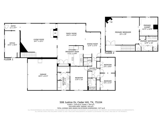 508 Justice Street, Cedar Hill, TX 75104