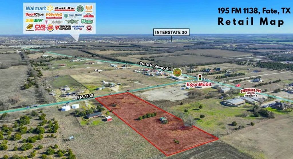 196 Fm 1138, Fate, TX 75189